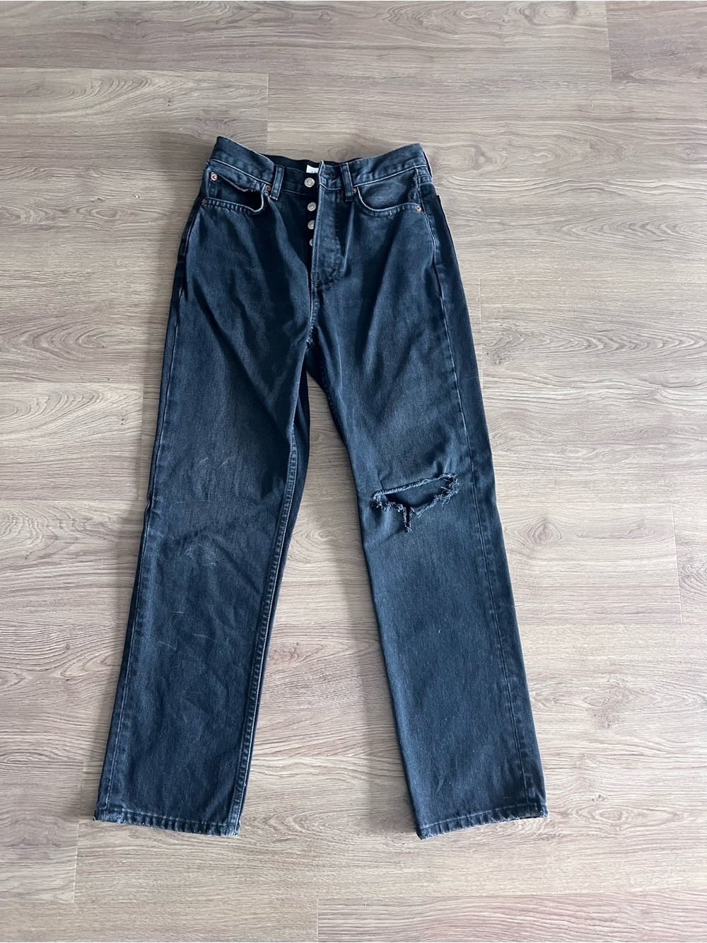 Topshop Black Dad’s Jeans